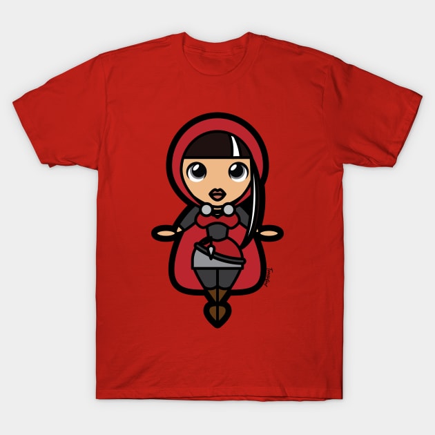 Cerise Hood Tooniefied T-Shirt by Tooniefied